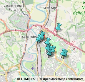 Mappa V.VENETO II°p LUCCA SEDE - OPERATIVA ROMA E PROVINCIA, 00138 Roma RM, Italia (1.28846)