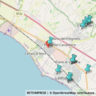 Mappa Via Felsina, 00052 Cerveteri RM, Italia (3.2625)