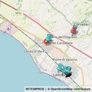Mappa Via Felsina, 00052 Cerveteri RM, Italia (3.02333)