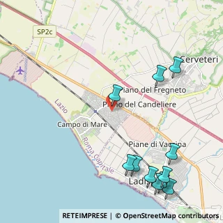 Mappa Via Felsina, 00052 Cerveteri RM, Italia (2.99636)