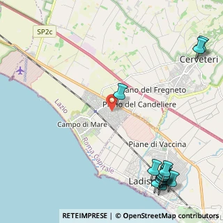 Mappa Via Felsina, 00052 Cerveteri RM, Italia (3.50385)