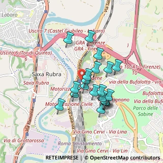 Mappa Fidene, 00138 Roma RM, Italia (0.744)