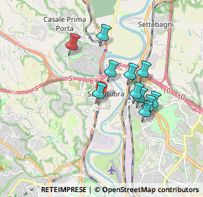 Mappa Via Nicolò Carosio, 00188 Roma RM, Italia (1.52455)