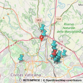 Mappa Via Nicolò Carosio, 00188 Roma RM, Italia (4.44)