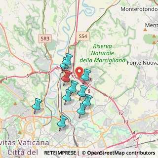 Mappa Grande Raccordo Anulare, 00138 Roma RM, Italia (3.28636)