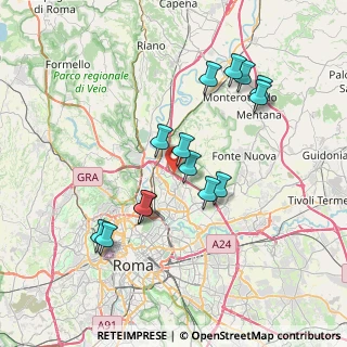 Mappa Grande Raccordo Anulare, 00138 Roma RM, Italia (7.35)