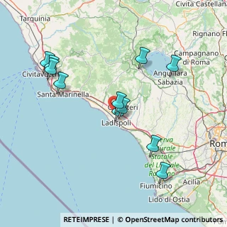 Mappa SS 1, 00052 Marina di Cerveteri RM (16.50636)