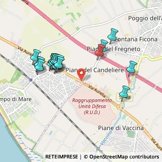 Mappa SS 1, 00052 Marina di Cerveteri RM (0.9945)