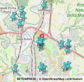 Mappa Via Novilara, 00138 Roma RM, Italia (2.54294)
