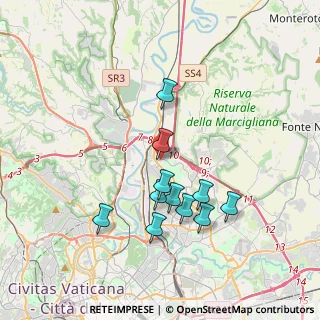 Mappa Via Novilara, 00138 Roma RM, Italia (3.56818)