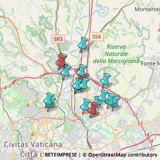Mappa Via Novilara, 00138 Roma RM, Italia (3.26111)