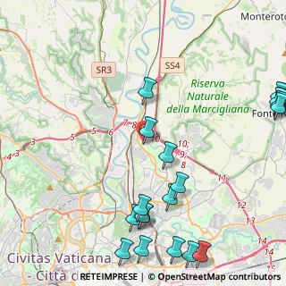 Mappa Via Novilara, 00138 Roma RM, Italia (6.39)