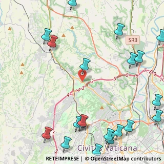 Mappa Via Monte Peloso, 00189 Roma RM, Italia (6.853)