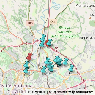 Mappa Via Ernesto Calindri, 00138 Roma RM, Italia (4.23)