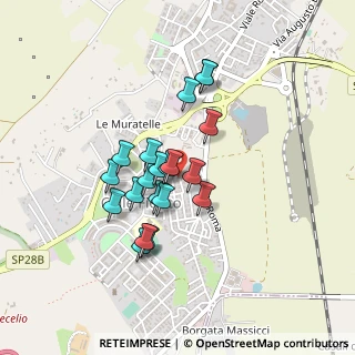 Mappa Via delle Camelie, 00012 Guidonia Montecelio RM (0.356)
