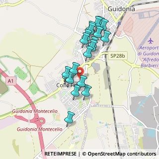 Mappa Via delle Camelie, 00012 Guidonia Montecelio RM (0.8775)