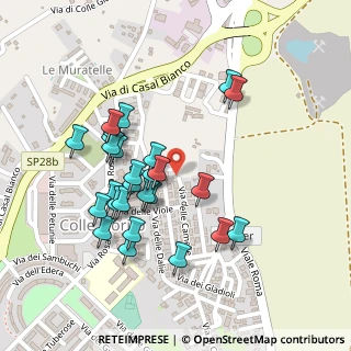 Mappa Via delle Camelie, 00012 Guidonia Montecelio RM (0.22963)