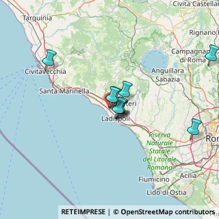 Mappa Viale Benedetto Marini, 00052 Cerveteri RM, Italia (14.38909)