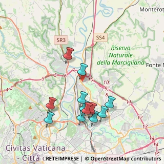 Mappa Via Monte Giberto, 00138 Roma RM, Italia (4.06)