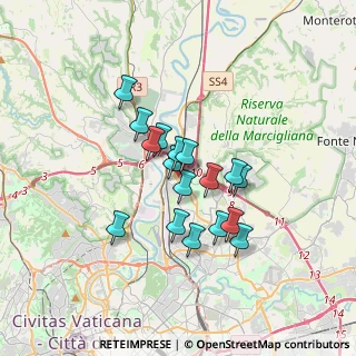 Mappa Via Monte Giberto, 00138 Roma RM, Italia (2.71294)