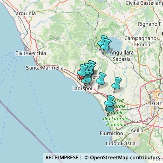 Mappa Via Aurelia km. 42, 00052 Cerveteri RM, Italia (8.40231)