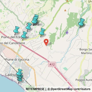 Mappa Via di S. Paolo, 00052 Cerveteri RM, Italia (3.08167)