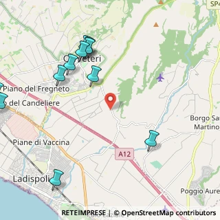 Mappa Via di S. Paolo, 00052 Cerveteri RM, Italia (2.85091)