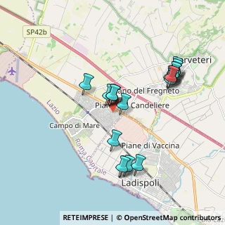Mappa Via Agylla, 00052 Cerveteri RM, Italia (1.9205)