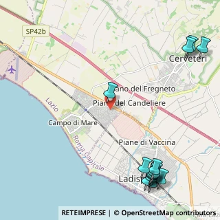 Mappa Via Agylla, 00052 Cerveteri RM, Italia (3.39929)