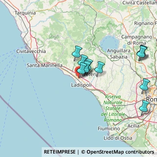 Mappa Via Agylla, 00052 Cerveteri RM, Italia (15.12)