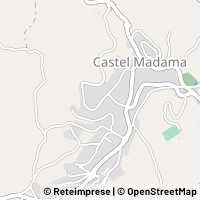 Map Castel Madama