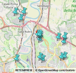 Mappa Via Sovicille, 00138 Roma RM, Italia (2.31267)