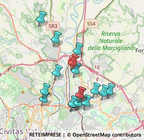 Mappa Via San Gennaro, 00138 Roma RM, Italia (3.83059)