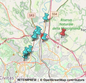 Mappa Via San Gennaro, 00138 Roma RM, Italia (3.11167)