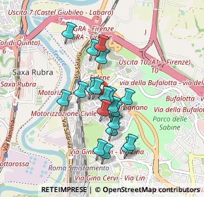 Mappa Via San Gennaro, 00138 Roma RM, Italia (0.7285)