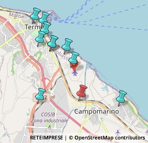 Mappa Contrada Rio Vivo, 86039 Termoli CB, Italia (2.16545)