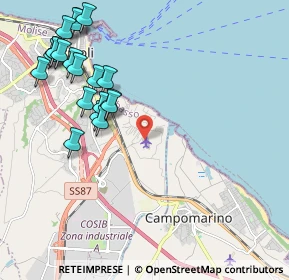 Mappa Contrada Rio Vivo, 86039 Termoli CB, Italia (2.5335)