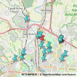 Mappa Via Monte S. Savino, 00138 Roma RM, Italia (2.31684)