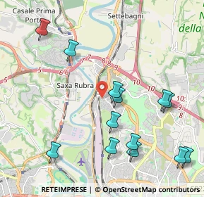 Mappa Via Monte S. Savino, 00138 Roma RM, Italia (2.51923)