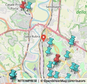 Mappa Via Monte S. Savino, 00138 Roma RM, Italia (3.284)