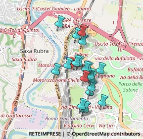 Mappa Via Barga, 00138 Roma RM, Italia (0.7685)