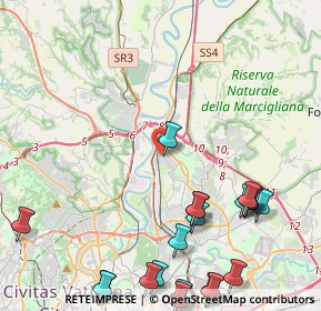 Mappa Via Barga, 00138 Roma RM, Italia (6.284)