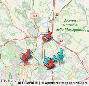 Mappa Via Barga, 00138 Roma RM, Italia (4.112)