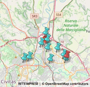 Mappa Via Barga, 00138 Roma RM, Italia (3.15636)