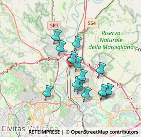 Mappa Via Barga, 00138 Roma RM, Italia (3.17071)