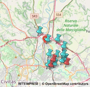 Mappa Via Barga, 00138 Roma RM, Italia (3.804)
