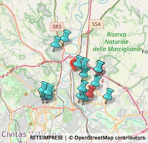 Mappa Via Barga, 00138 Roma RM, Italia (3.30389)