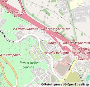 Mappa Via Carlo Dapporto, 00139 Roma RM, Italia (0.29231)