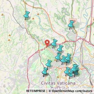 Mappa Via Volusia, 00189 Roma RM, Italia (5.53765)