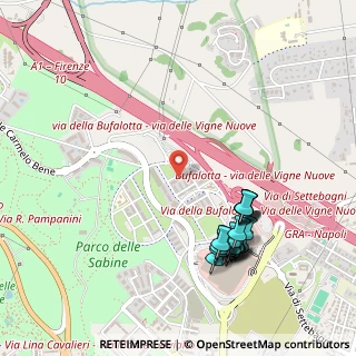 Mappa Via Randone Salvatore, 00100 Roma RM, Italia (0.5865)